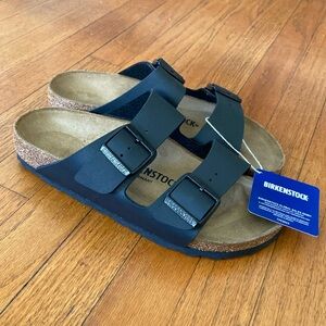 Birkenstock Arizona Leather Birko-Flor Black